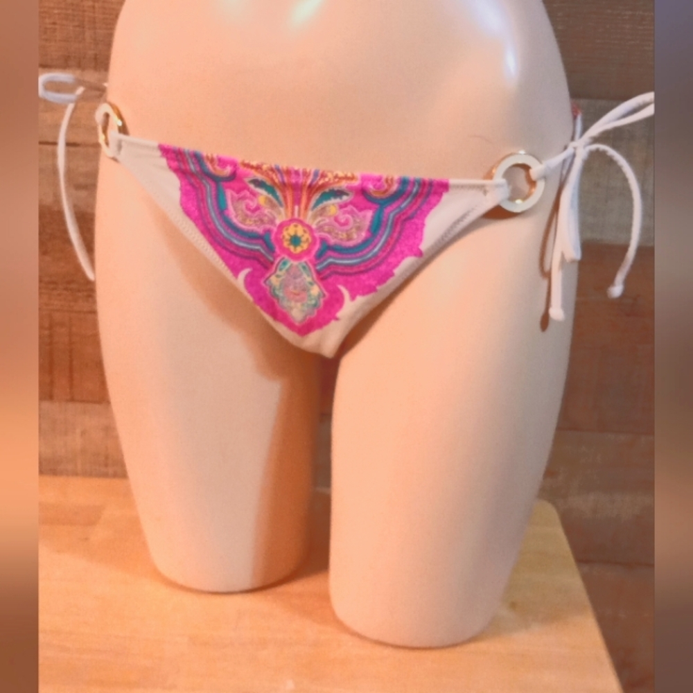 Victoria's Secret Neon Paisley Bikini Bottom